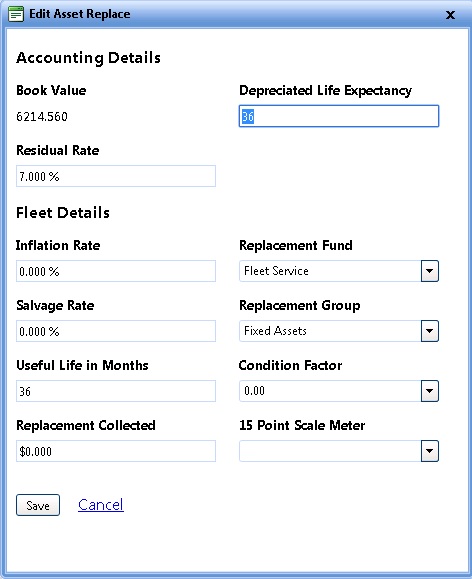 Edit asset replace