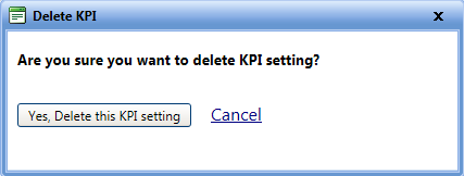 Delete kpi